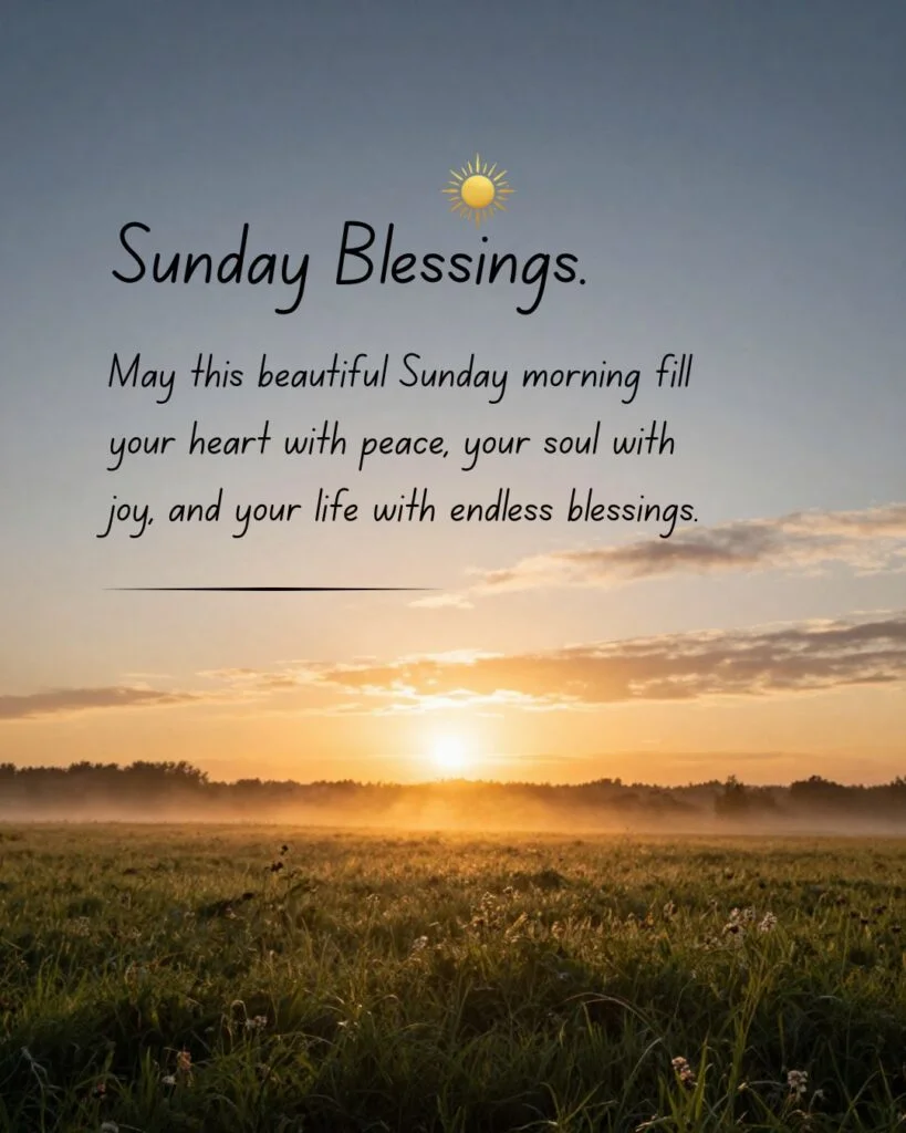 Sunday Blessings Images